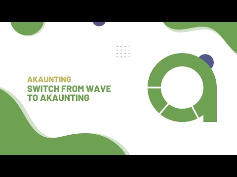 Switch from Wave to Akaunting