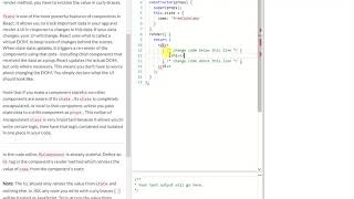 REACT: Render State in the User Interface (22)