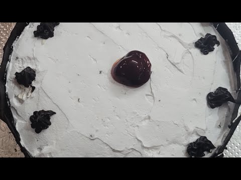 Black forest cake(Egg)                           #cake #cooking