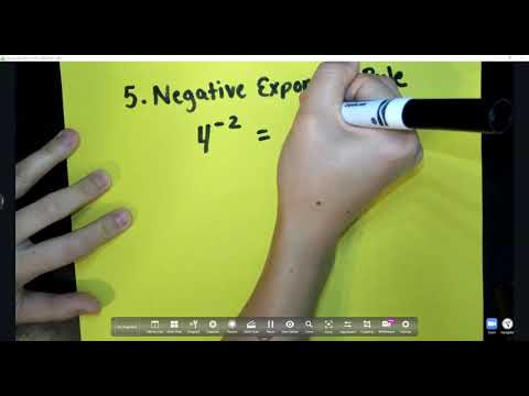 Review and Negative Exponent Rule