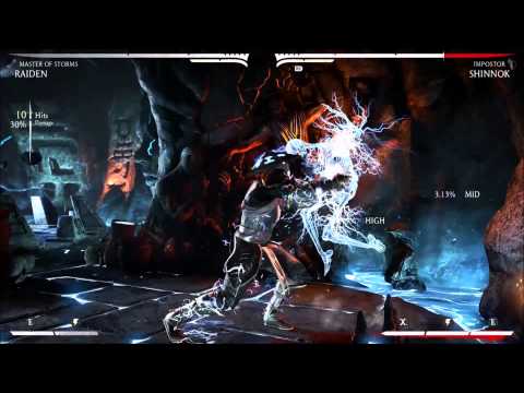 MKX Raiden Master of Storms 70% Combo by Navas