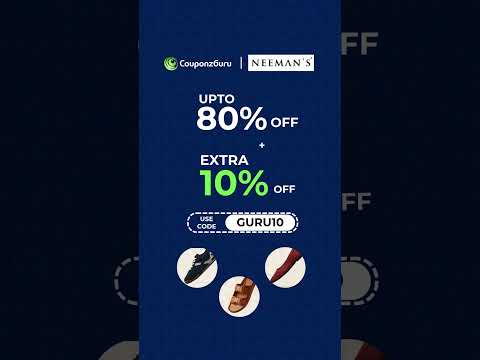 How to Get Extra Discount on Neeman’s Shoes 🥿 | Secret Promo Code Inside! CouponzGuru