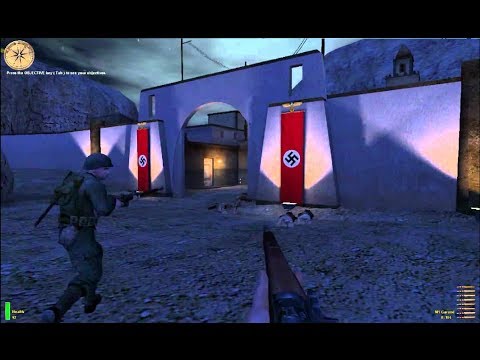 Medal Of Honor Allied Assault, mision 1: Encender la Antorcha