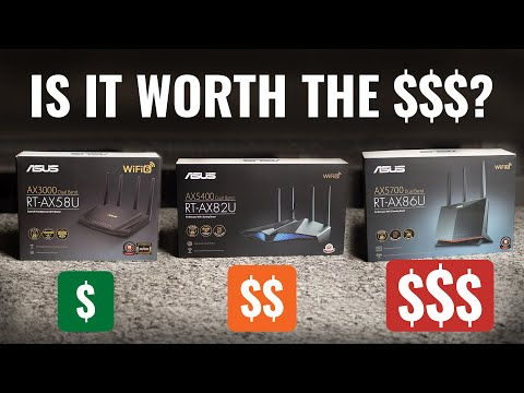 The BEST WiFi 6 Router | ASUS RT-AX58U vs RT-AX82U vs RT-AX86U