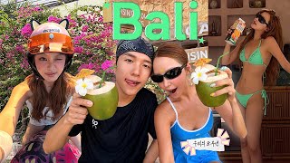 야르렁한 우리의 발리 여행..!𖤐ˊ˗🏝️ 8주년 기념 👉👈먹는데 누구보다 진심인 커플의 발리 vlog