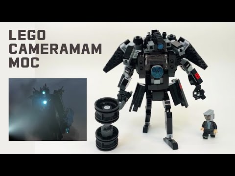 Titan Cameraman(Skibidi toilet)_Lego MOC (레고 타이탄 카메라맨 창작)