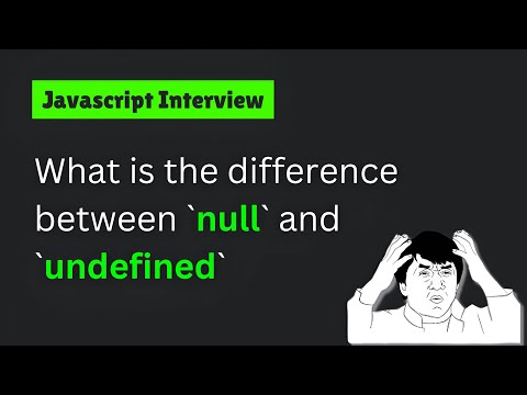 What is the difference between `null` and `undefined #coding #javascript