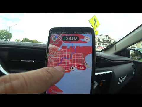 Uber intends to switch the surge button to lure drives.-Don't chase the surges