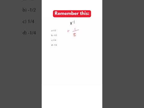 Algebra Problem: Exponents/Index Laws | Math Tips