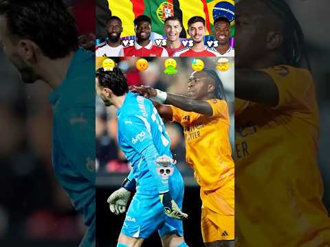 When Footballers Get Angry vs Vinicius! 😡