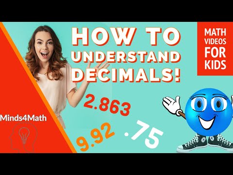 Understand decimals | Number place values | Math videos for kids