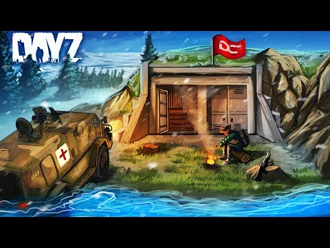 BUILDING THE PERFECT SNOWY BUNKER BASE - DayZ!