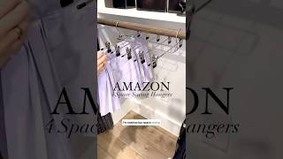 Amazon Space Saving Hangers You Need For Your Closet!