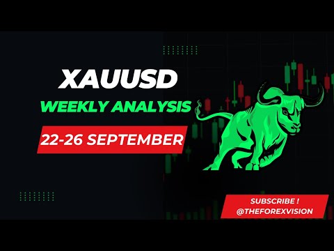 XAUUSD WEEKLY ANALYSIS 22-26 SEPT. #xauusd #trading #bestgoldforexsignals #forex #forextrading