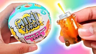 MAKING A BUNCH OF MINIVERSE! MiniVerse Cafe Series 4 Boba Bear, Chocolate Croissant, Rice Krispies
