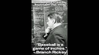 Baseball Quote of the Day (September 21st, 2024)