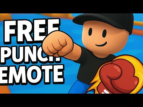 How to get free punch emote in stumble guy