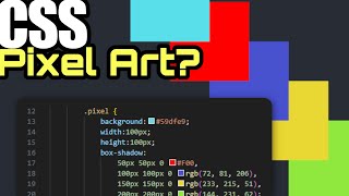 CSS Pixel Art: The Stacked Box Shadow Method 👾