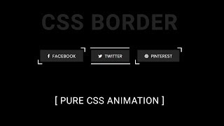 CSS Button Hover Effects | Cool css border animation