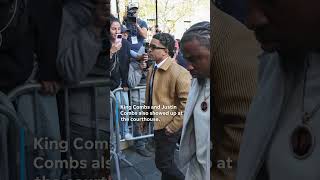 Sean 'Diddy' Combs' children arrive for his sentencing #Shorts