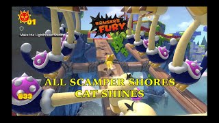 Bowser's Fury: All Scamper Shores Cat Shines - ericfortesTV