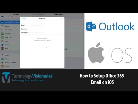 How to Setup Office 365 Email on iPad/iPhone