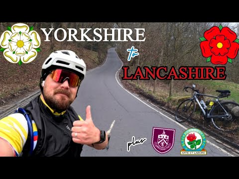 Yorkshire Lancashire Road Bike Ride Burnley FC Turf Moor Stadium Blackburn Rovers Ewood Park Review