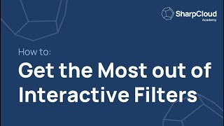 How to Get the Most Out of Interactive Filters