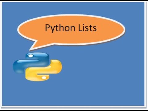 #6 Python Tutorial for Beginners | Python Lists | Python 3 |Programming Packs