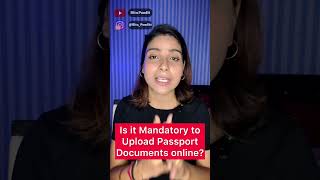 Passport documents upload option? #PassportDocuments #applypassportonline #Indianpassport
