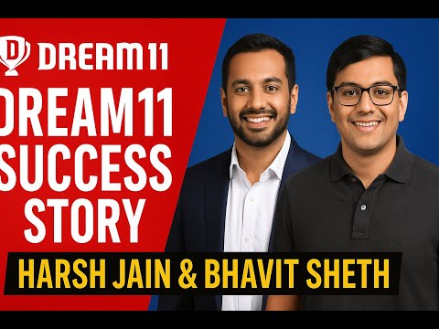 Dream11 Success Story | Harsh Jain & Bhavit Sheth | How They Built India’s Fantasy Sports Empire