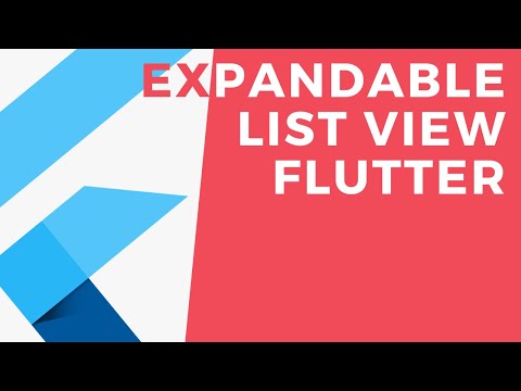 Expandable List View in Flutter | Easy Tutorial Flutter in Hindi
