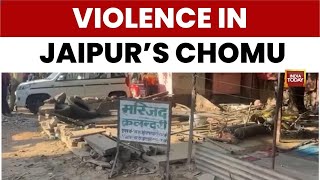 Violence In Jaipur’s Chomu: Stone Pelting Over Removal Of Stones Outside Mosque