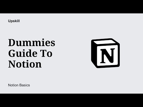 Notion For Beginners