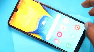How to set pattern password lock in Samsung Galaxy A20