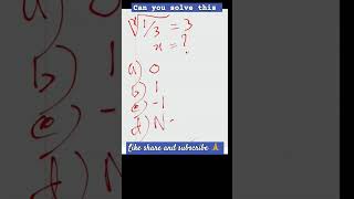 find the value of x?  #algebratricks #fastmathtricks #oneminutemath #mathstricks