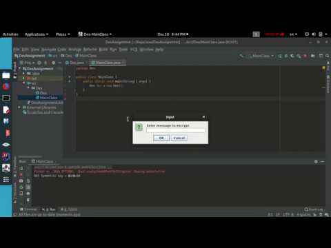 DES algorithm implementation