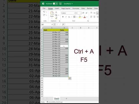 Excel trick | Hide unwanted cell #shorts #shortsvideo