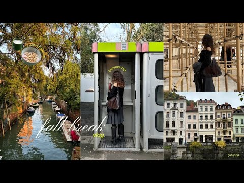 fall break vlog 🍂 ˖*°࿐days in italy, art biennale & farmers market haul