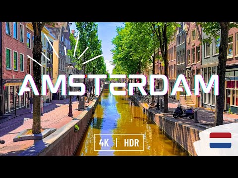【4K ✧ Amsterdam】  🇳🇱 City walk •  ⌜Vibrant breezing⌟ from Royal Capital  • 👑