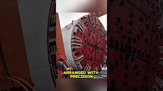 The Tunnel Boring Machine #machine #knowledge #tunnel #shorts