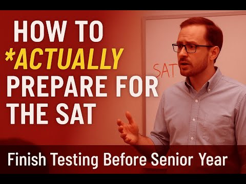 How to study for SAT without a tutor