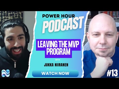 Starting a Power Platform Business and Finding Freedom: Power Hour Podcast #13 - Jukka Niiranen