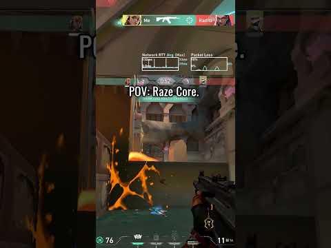 POV: You lock Raze and don’t let go of W