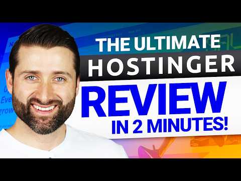 Hostinger Web Builder 2026 | Best website builder for your small businesses?