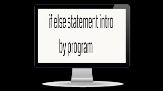 c++ if else statement example program