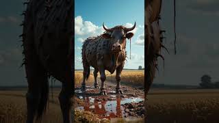 A Cow Covered in Millions of Zombies—This is Pure Nightmare! #NextLevelAI #kittenrescue