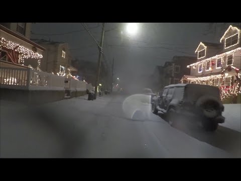 Walking Through a Snowstorm