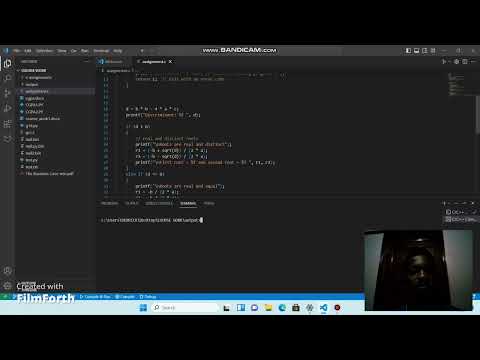 C PROGRAM THAT CAN FIND ROOTS OF A QUADRATIC EQUATION