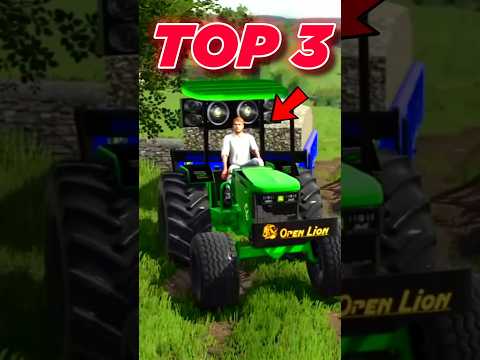 Top 3 Best 😍Tractor Simulator Games🎮2025 #tractor #shortsfeed #shorts